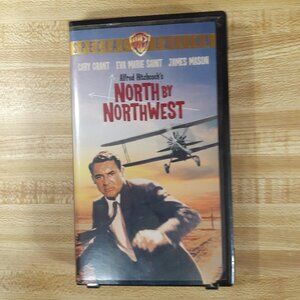Alfred Hitchcock's North by Northwest 1959 VHS Clamshell Special Ed. Cary Grant
